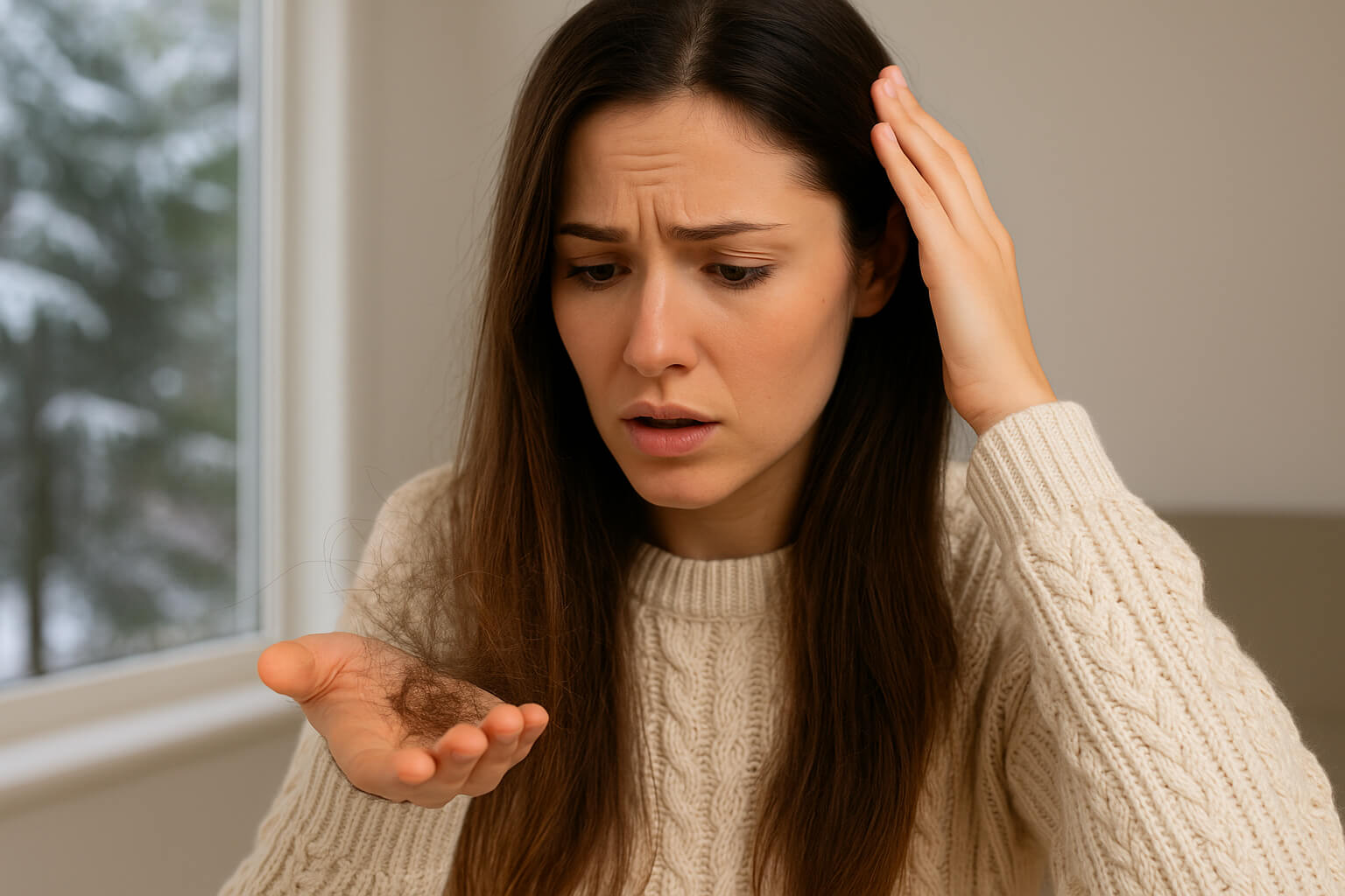 Queda de cabelo no inverno: o que é normal e quando se preocupar?